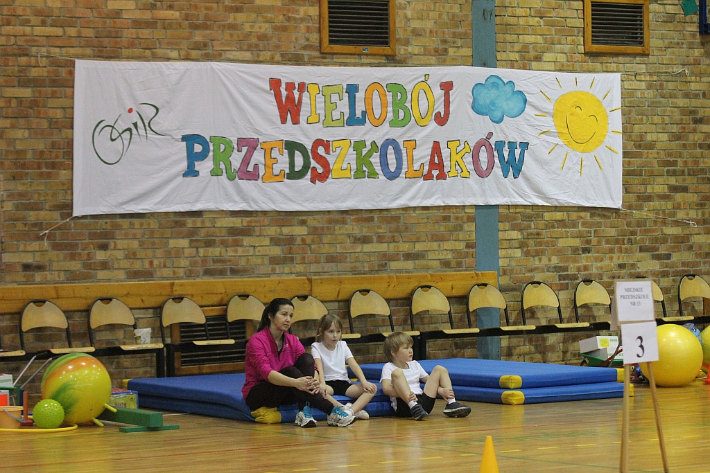 Pierwszy dzień zmagań dzieci w Wieloboju Przedszkolaków