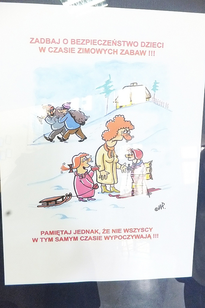 Rysunki edukacyjne Roberta Wierzbickiego w legnickim „ekonomie”