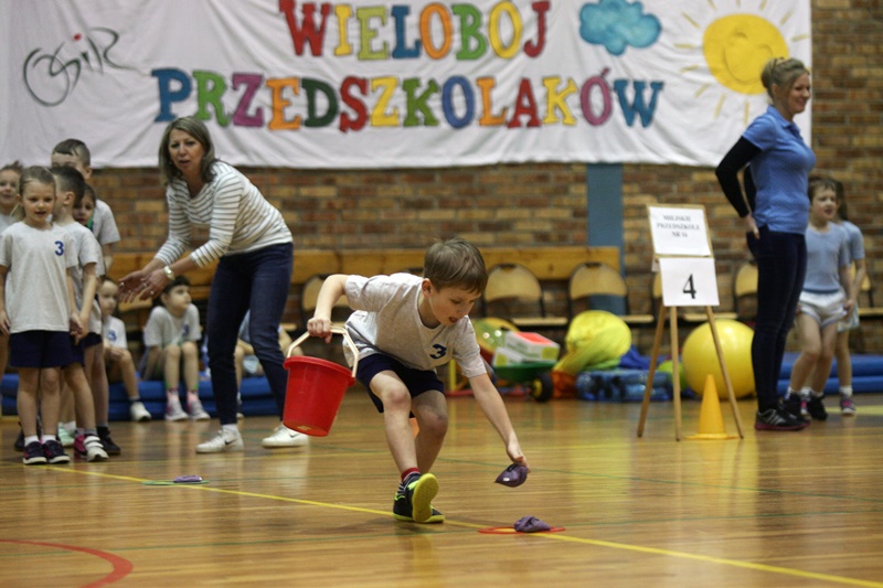 Drugi dzień zmagań dzieci w Wieloboju Przedszkolaków	