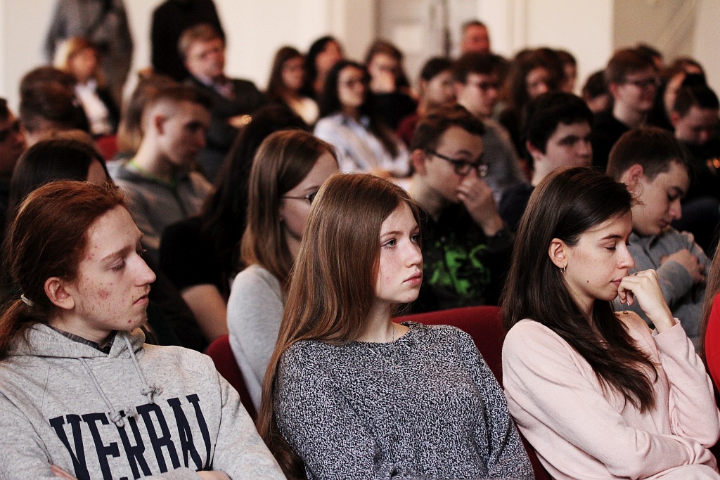 Prof. Krzysztof Szwagrzyk gościem I Liceum Ogólnokształcącego