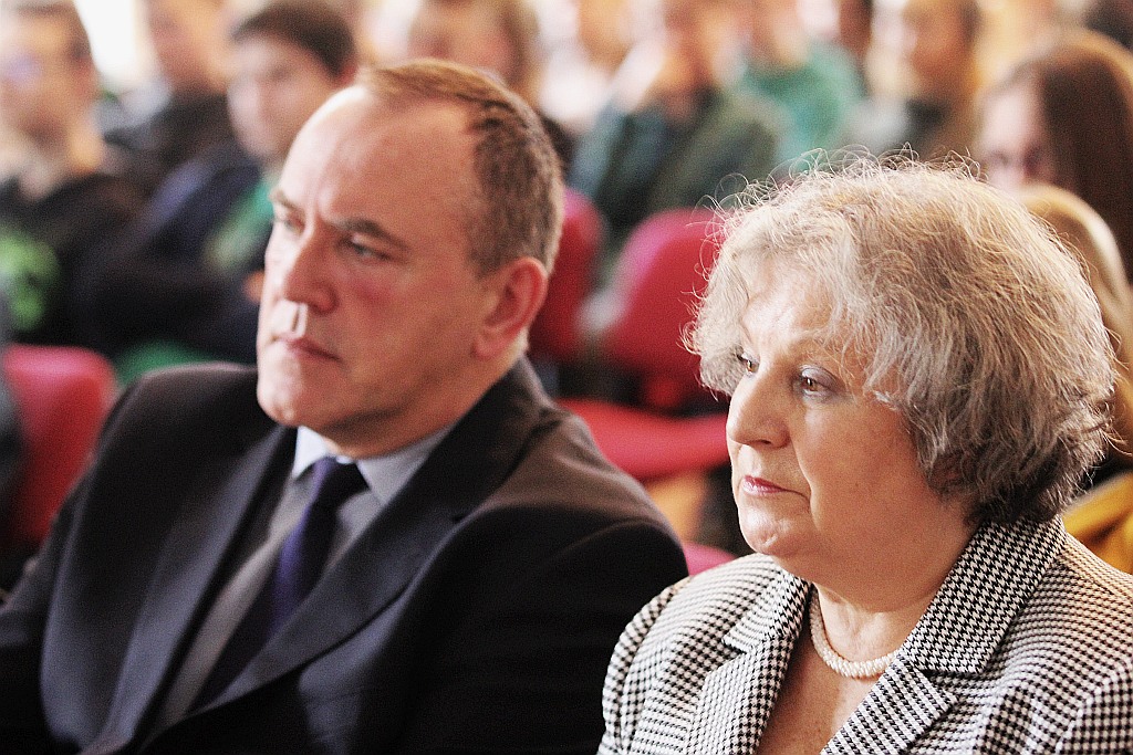 Prof. Krzysztof Szwagrzyk gościem I Liceum Ogólnokształcącego