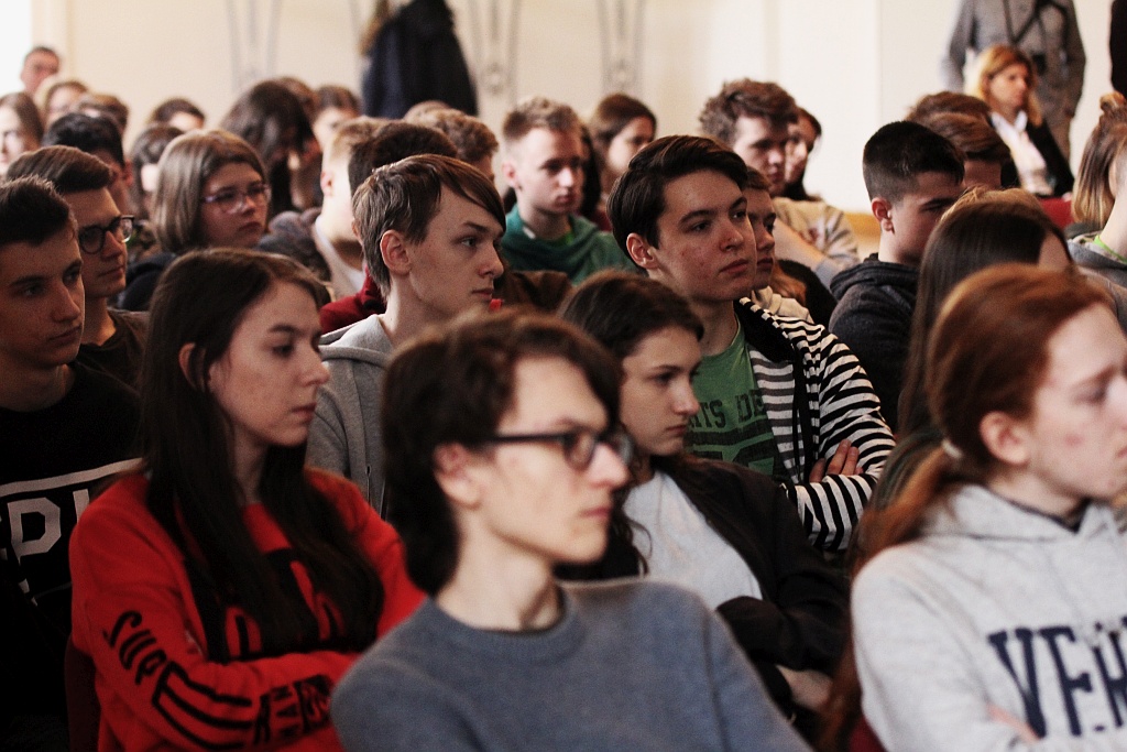 Prof. Krzysztof Szwagrzyk gościem I Liceum Ogólnokształcącego