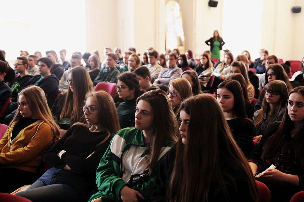 Prof. Krzysztof Szwagrzyk gościem I Liceum Ogólnokształcącego