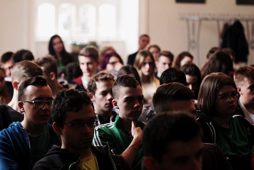 Prof. Krzysztof Szwagrzyk gościem I Liceum Ogólnokształcącego