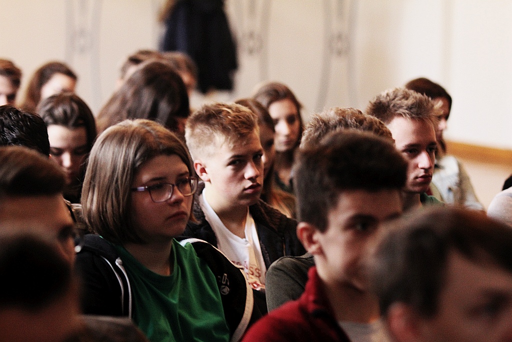 Prof. Krzysztof Szwagrzyk gościem I Liceum Ogólnokształcącego