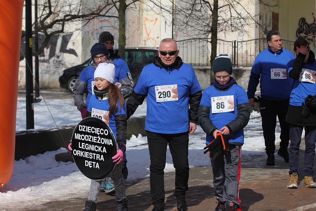 Impreza charytatywna Biegnij i Maszeruj-Otwórz Serce na Kilometr