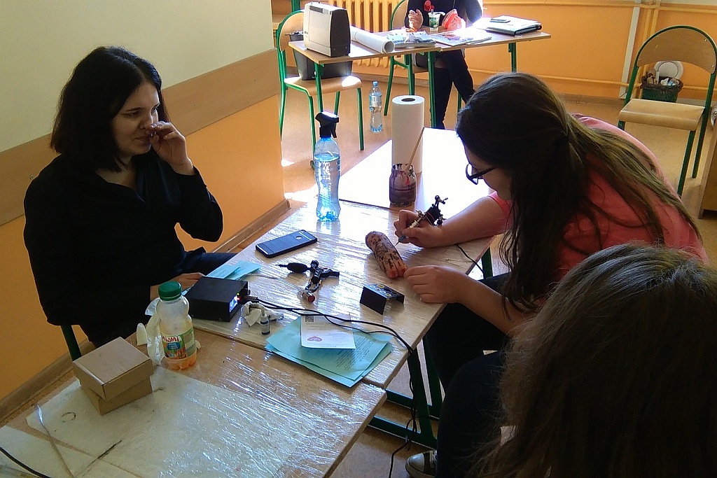 V Liceum Ogólnokształcące gościło u siebie gimnazjalistów