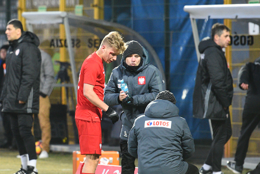 Polska na remis z Gruzją w meczu na Stadionie im. Orła Białego