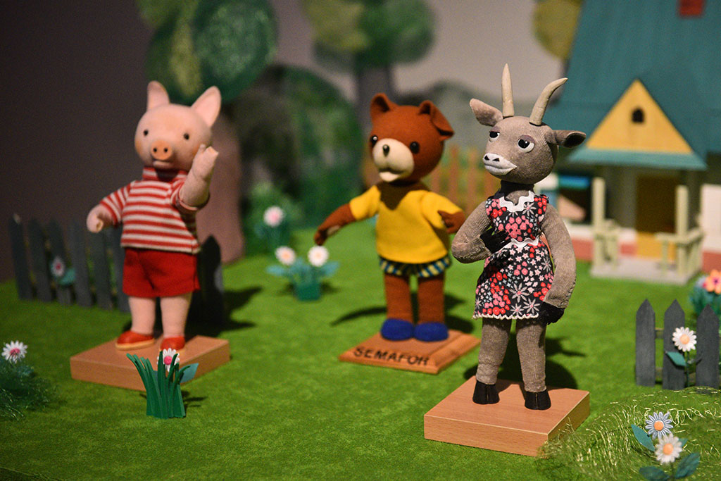 Miś Uszatek, Jacek i Agatka i inni w Muzeum Miedzi