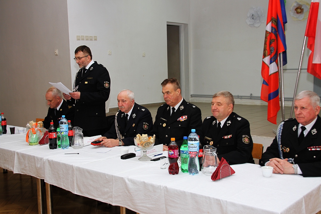 Zebranie sprawozdawcze OSP w Kunicach