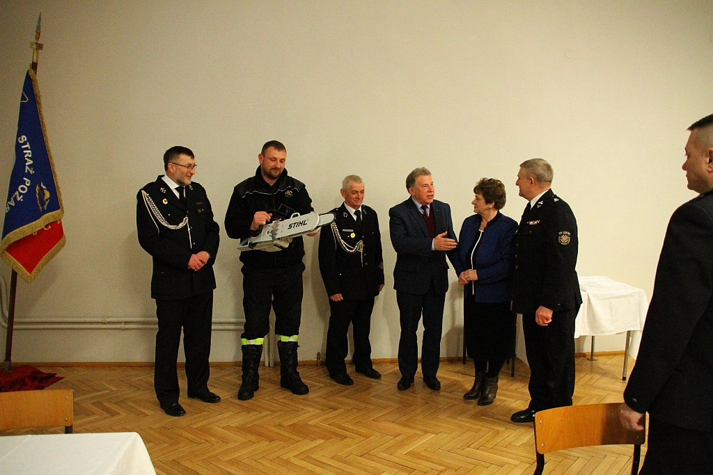 Zebranie sprawozdawcze OSP w Kunicach