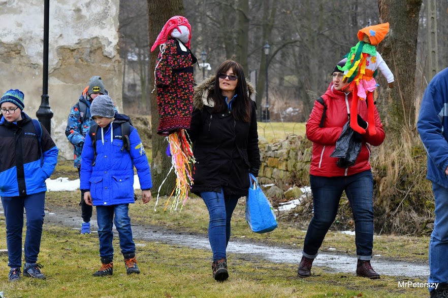 Rajd na powitanie wiosny zorganizowany przez legnicki PTTK