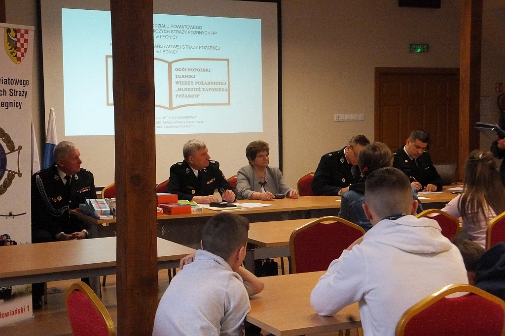 Odbył się powiatowy etap konkursu wiedzy pożarniczej