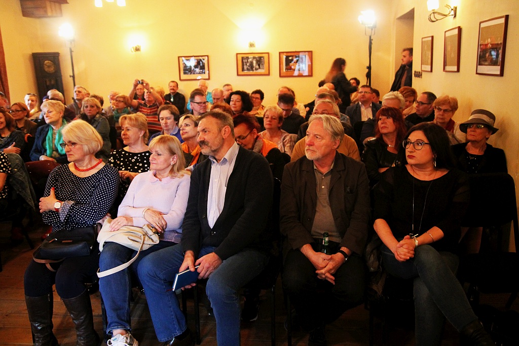 Olgierd Łukaszewicz gościł w Legnicy na zaproszenie KOD