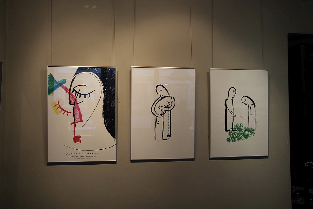 Wernisaż wystawy prac Justyny Jędrysek w Galerii Satyrykon