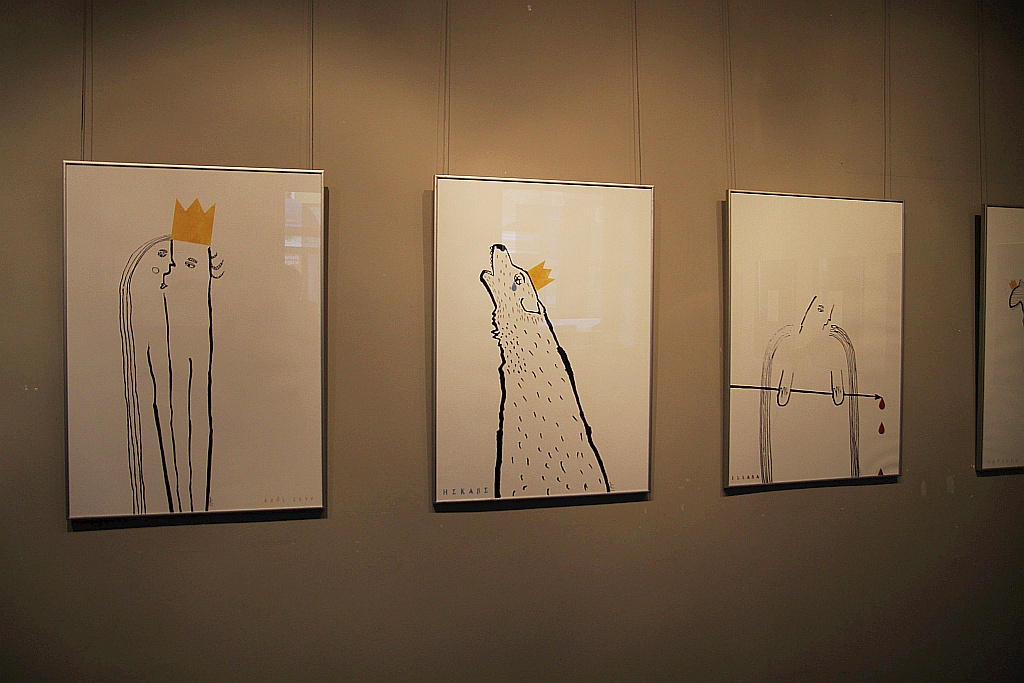 Wernisaż wystawy prac Justyny Jędrysek w Galerii Satyrykon