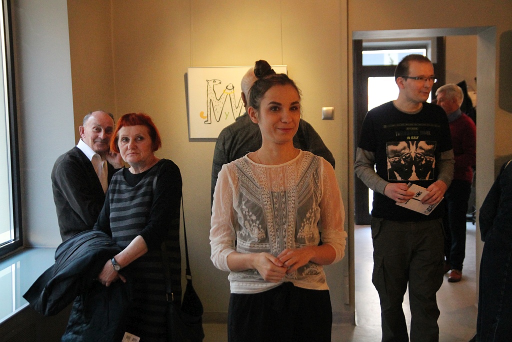 Wernisaż wystawy prac Justyny Jędrysek w Galerii Satyrykon