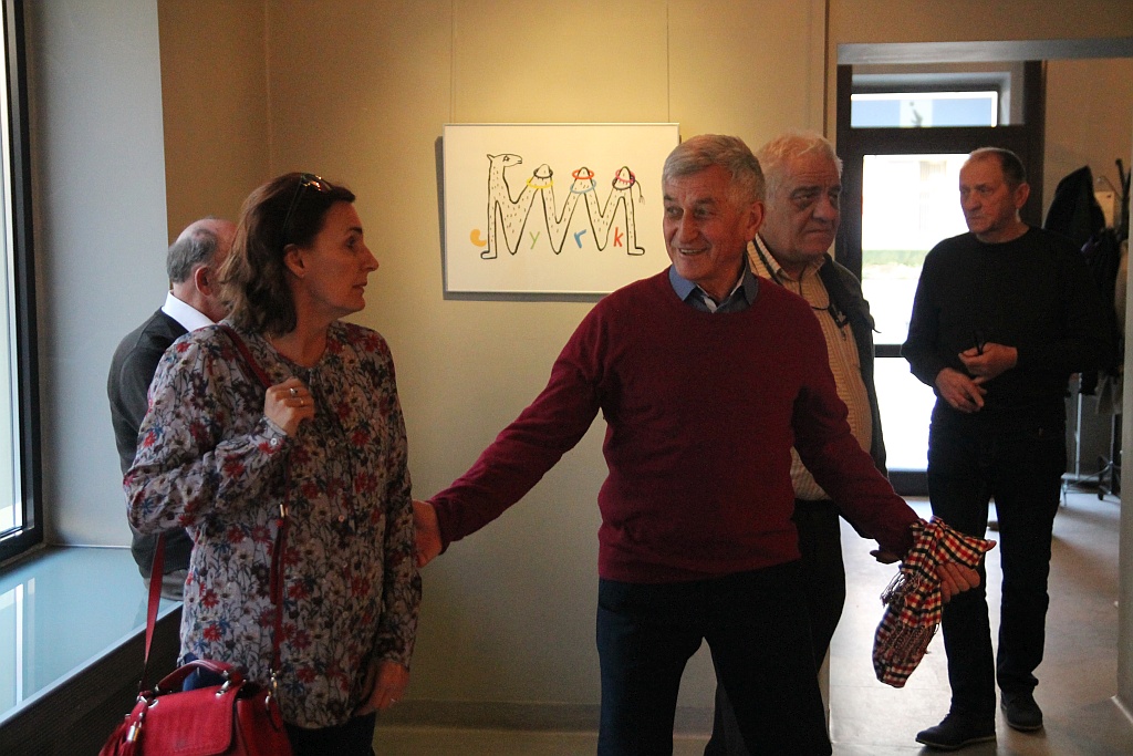 Wernisaż wystawy prac Justyny Jędrysek w Galerii Satyrykon