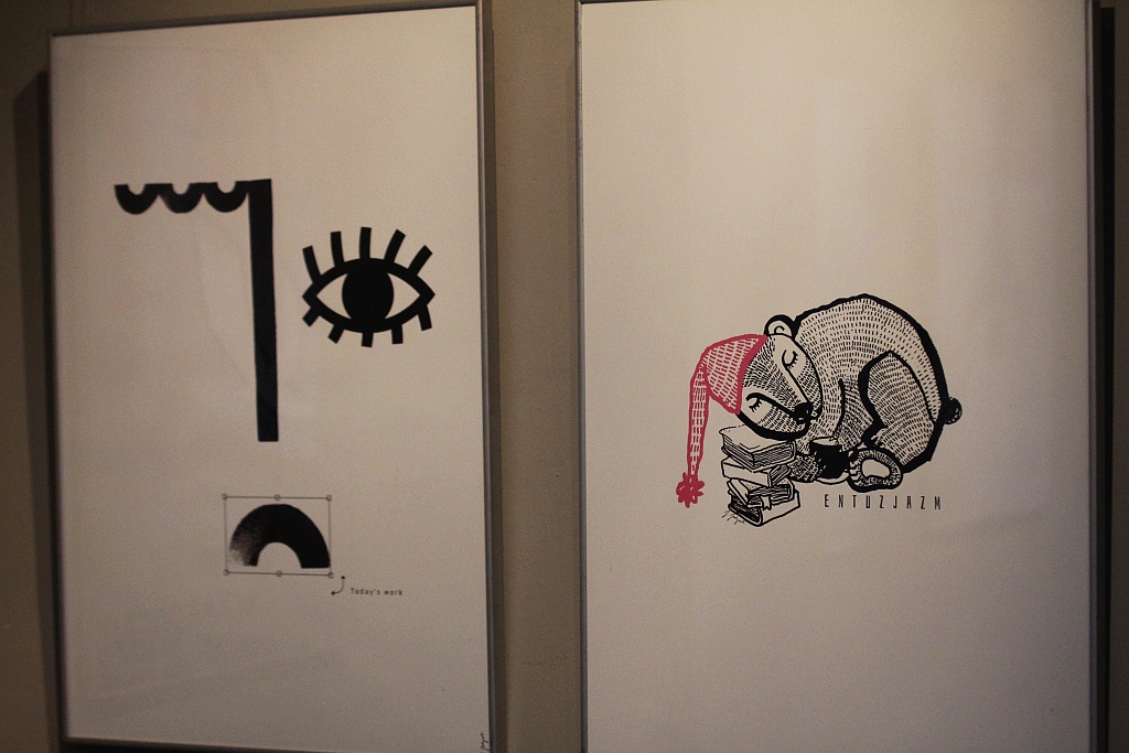 Wernisaż wystawy prac Justyny Jędrysek w Galerii Satyrykon