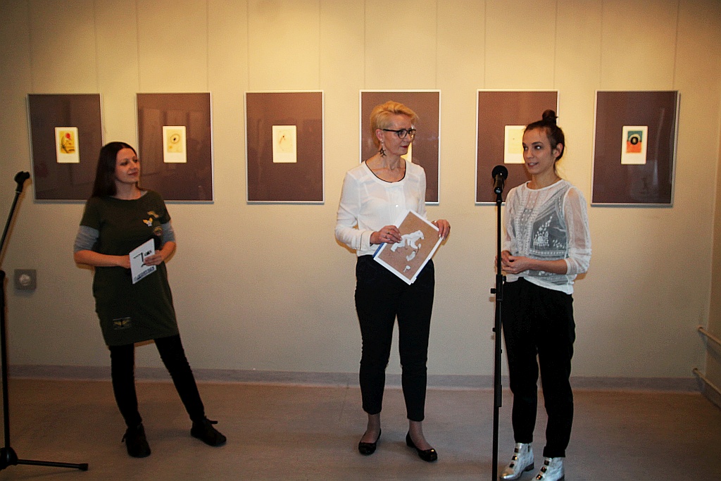 Wernisaż wystawy prac Justyny Jędrysek w Galerii Satyrykon