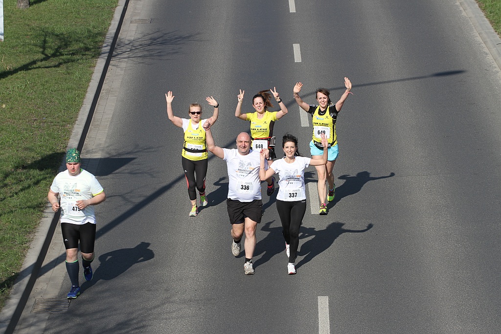 Półmaraton Bitwy pod Legnicą - zdjęcia z 11, 17, 19 km biegu cz2