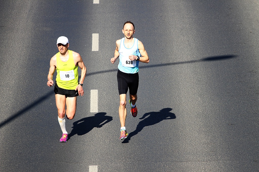 Półmaraton Bitwy pod Legnicą - zdjęcia z 11, 17, 19 km biegu cz2