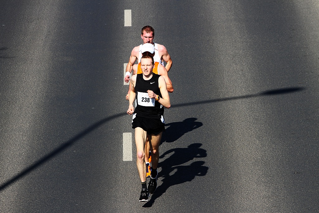 Półmaraton Bitwy pod Legnicą - zdjęcia z 11, 17, 19 km biegu cz2