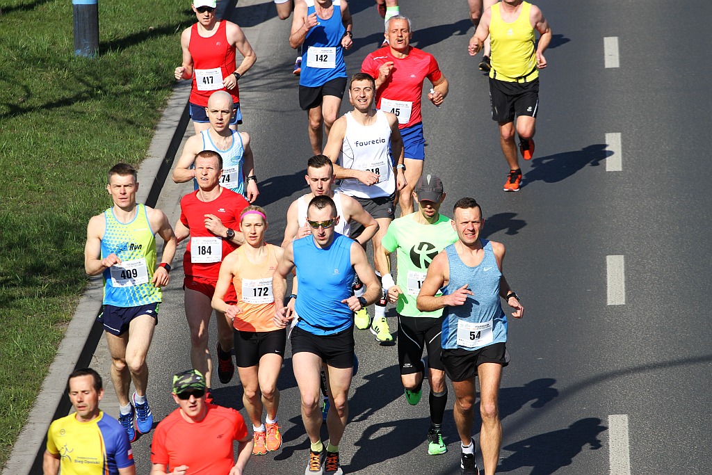 Półmaraton Bitwy pod Legnicą - zdjęcia z 11, 17, 19 km biegu cz2