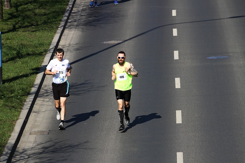 Półmaraton Bitwy pod Legnicą - zdjęcia z 11, 17, 19 km biegu cz2