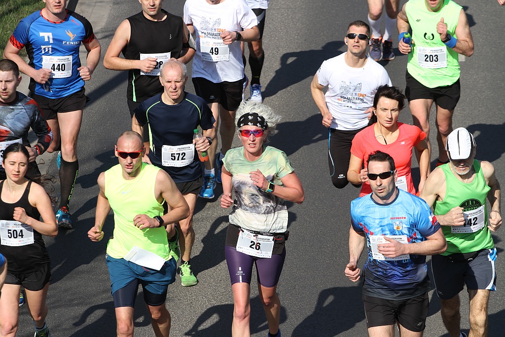 Półmaraton Bitwy pod Legnicą - zdjęcia z 11, 17, 19 km biegu cz2