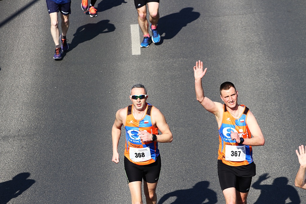 Półmaraton Bitwy pod Legnicą - zdjęcia z 11, 17, 19 km biegu cz2