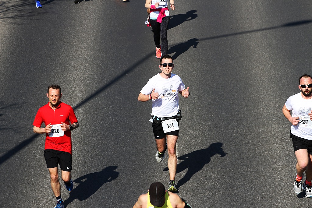 Półmaraton Bitwy pod Legnicą - zdjęcia z 11, 17, 19 km biegu cz2