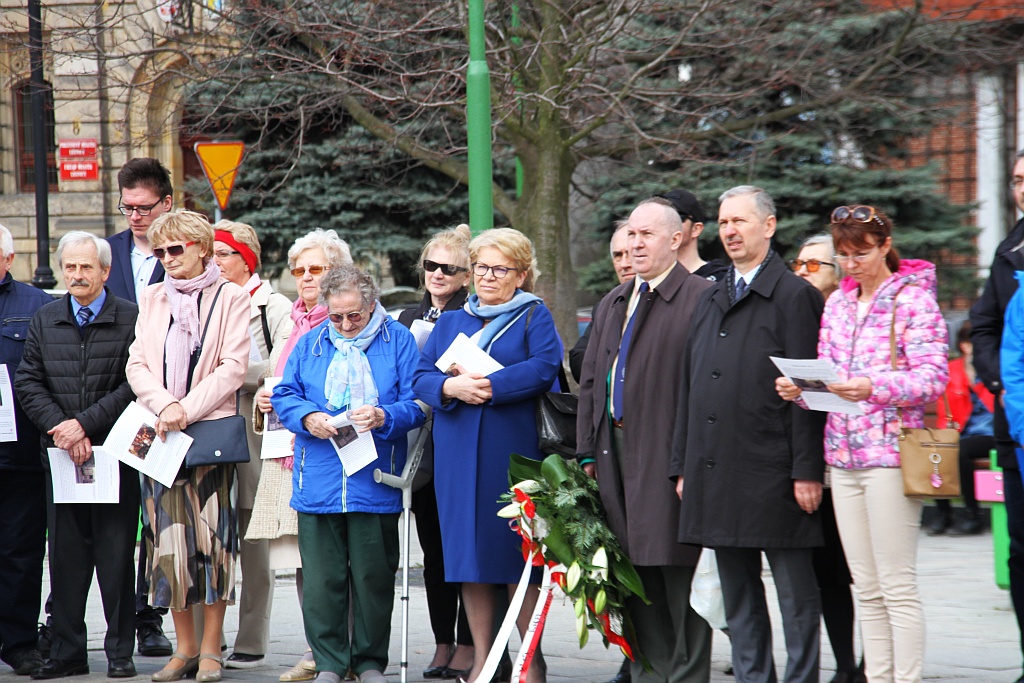 Manifestacja w sprawie budowy pomnika Henryka Pobożnego
