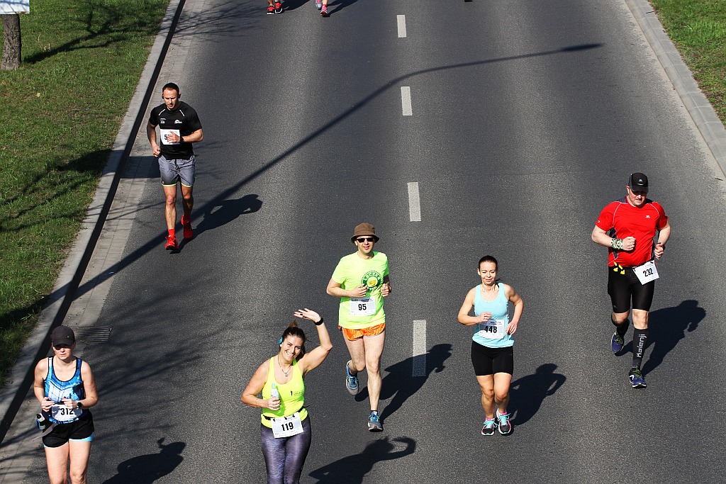 Półmaraton Bitwy pod Legnicą - zdjęcia z 11, 17, 19 km biegu cz2