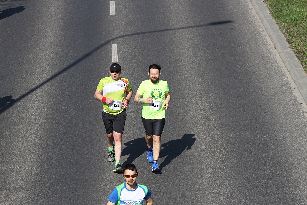 Półmaraton Bitwy pod Legnicą - zdjęcia z 11, 17, 19 km biegu cz2