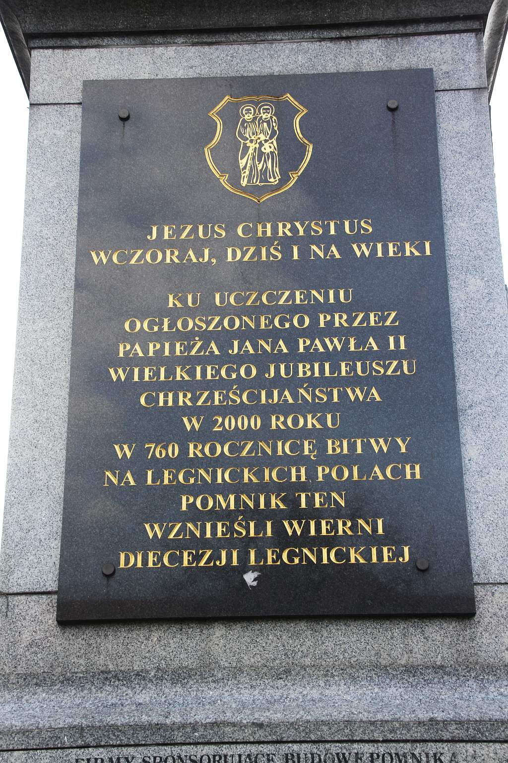 Manifestacja w sprawie budowy pomnika Henryka Pobożnego