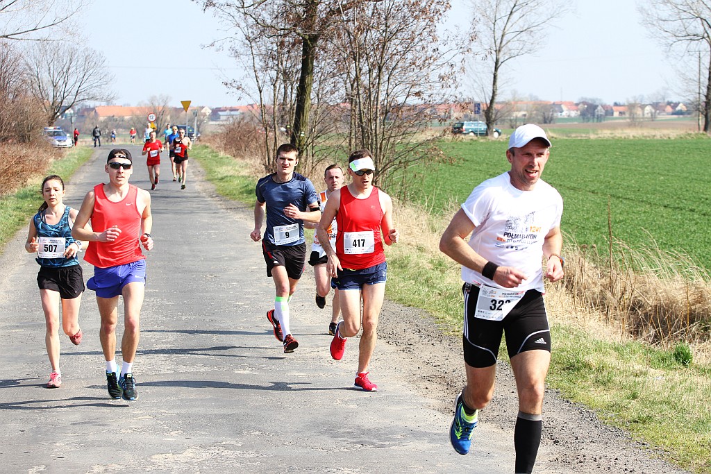 Półmaraton Bitwy pod Legnicą - zdjęcia z 11, 17, 19 km biegu cz2