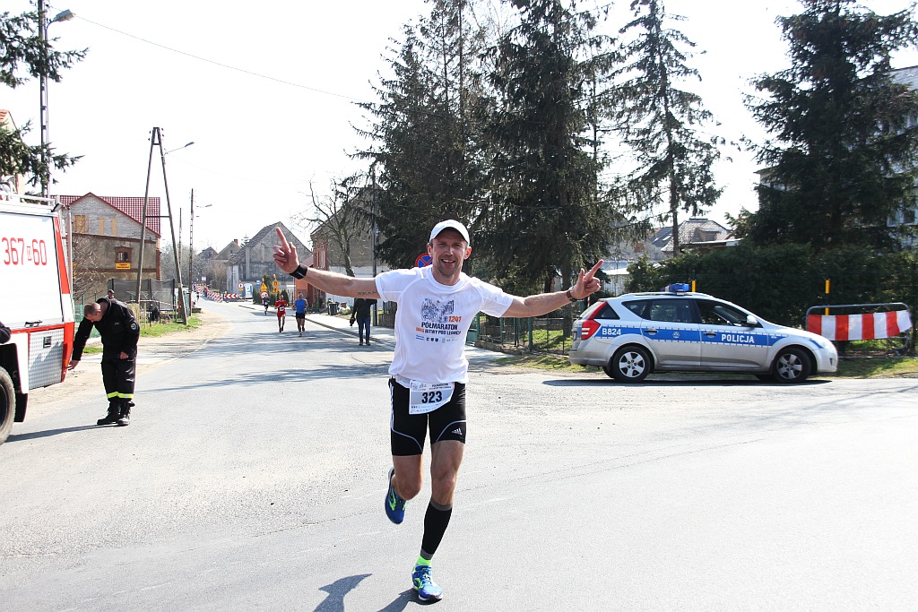Półmaraton Bitwy pod Legnicą - zdjęcia z 11, 17, 19 km biegu cz2