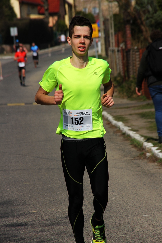 Półmaraton Bitwy pod Legnicą - zdjęcia z 11, 17, 19 km biegu cz2
