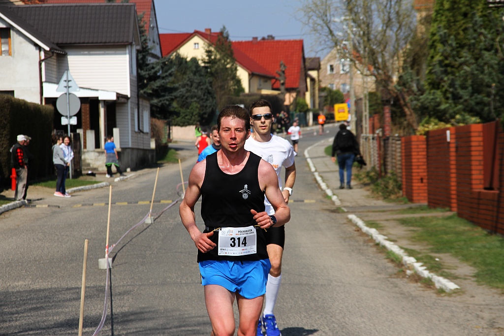 Półmaraton Bitwy pod Legnicą - zdjęcia z 11, 17, 19 km biegu cz2