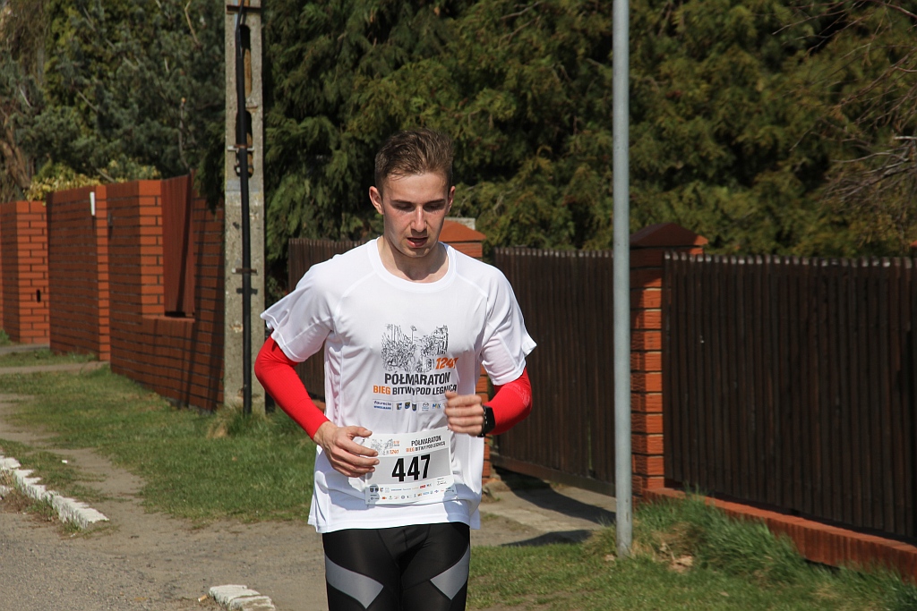 Półmaraton Bitwy pod Legnicą - zdjęcia z 11, 17, 19 km biegu cz2