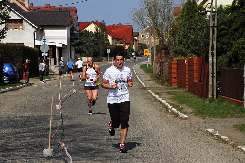 Półmaraton Bitwy pod Legnicą - zdjęcia z 11, 17, 19 km biegu cz2