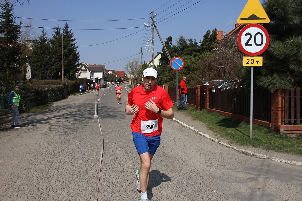 Półmaraton Bitwy pod Legnicą - zdjęcia z 11, 17, 19 km biegu cz2
