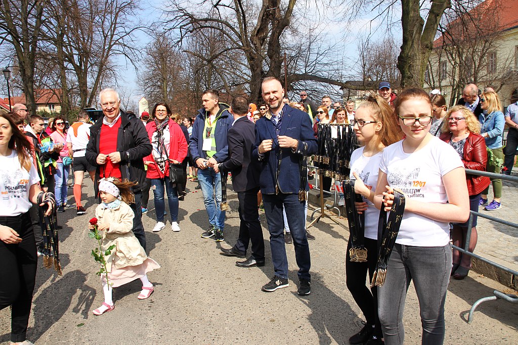 Półmaraton Bitwy pod Legnicą - zdjęcia z 11, 17, 19 km biegu cz2