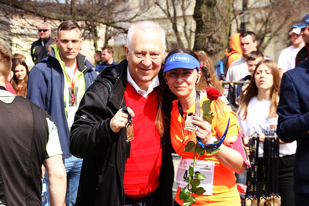 Półmaraton Bitwy pod Legnicą - zdjęcia z 11, 17, 19 km biegu cz2