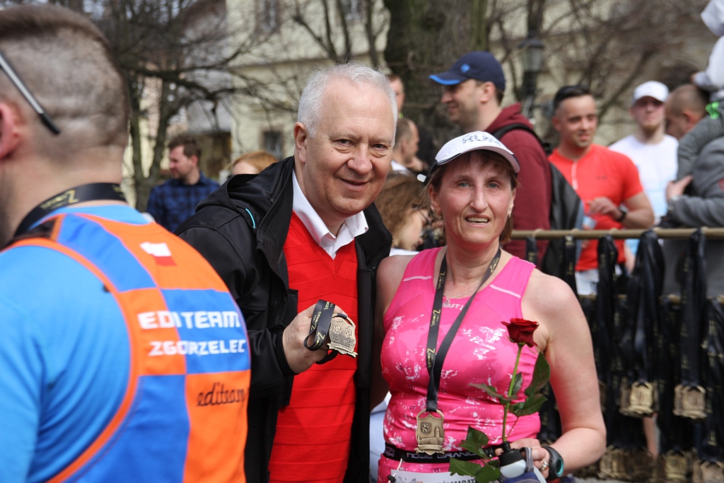 Półmaraton Bitwy pod Legnicą - zdjęcia z 11, 17, 19 km biegu cz2
