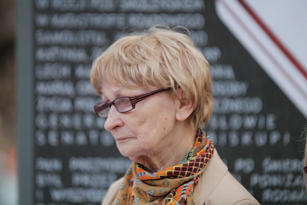 8. rocznica katastrofy smoleńskiej pod pomnikiem Jana Pawła II
