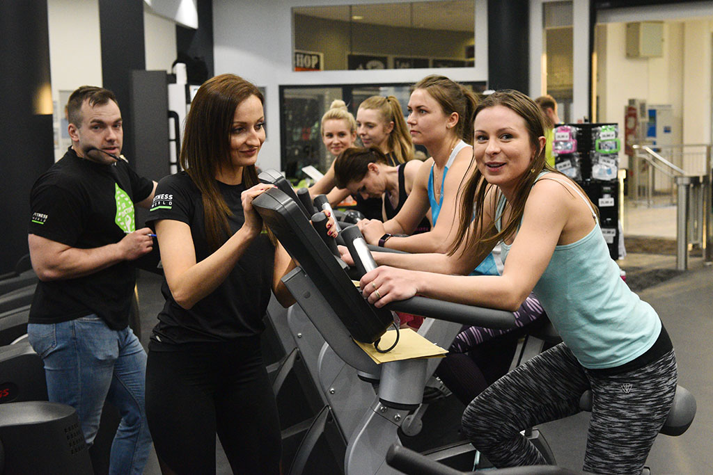 Sportowy dzień otwarty w Fitness World w Galerii Ferio