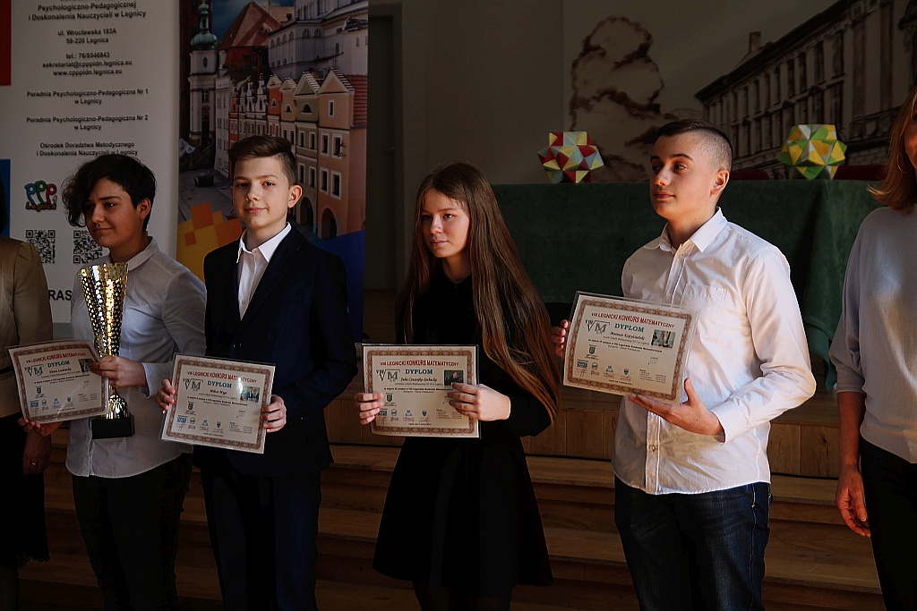 W I LO odbył się VIII Legnicki Konkurs Matematyczny