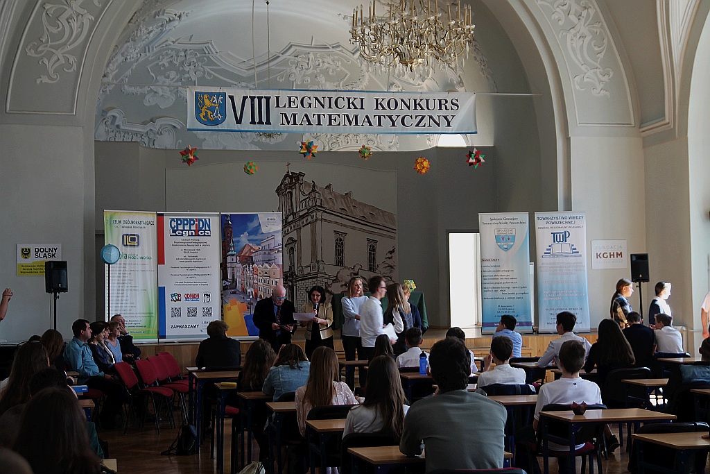 W I LO odbył się VIII Legnicki Konkurs Matematyczny